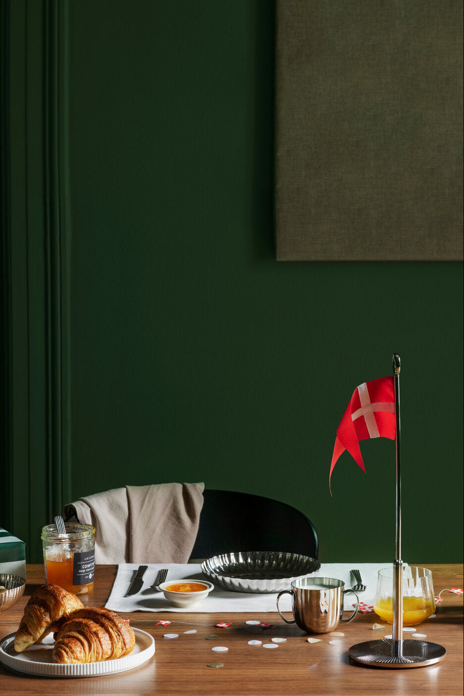 Georg Jensen Bernadotte flag - rustfrit stål - Bahne